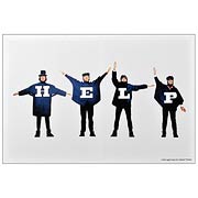 The Beatles Help! Album Cover Large Canvas Print